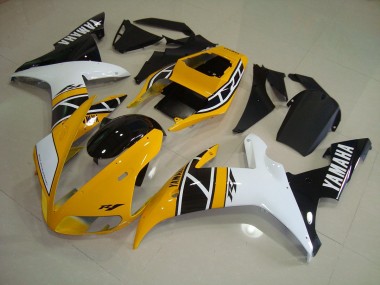 Gelb Anniversary 02-03 Yamaha YZF R1 Motorrad Verkleidung