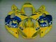 Gelb Blau 98-02 Yamaha YZF R6 Motorrad Vollverkleidung Gelb Blau 98-02 Yamaha YZF R6 Motorrad Vollverkleidung
