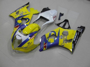 Gelb Corona 03-04 Suzuki GSXR 1000 Motorrad Verkleidung