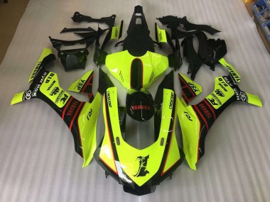 Gelb Dragon Aufkleber 15-19 Yamaha YZF R1 Motorrad Verkleidung