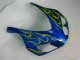 Gelb Flamme Blau 06-07 Honda CBR1000RR Motorrad Verkleidung Gelb Flamme Blau 06-07 Honda CBR1000RR Motorrad Verkleidung