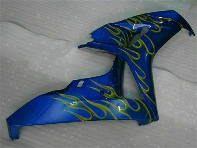 Gelb Flamme Blau 06-07 Honda CBR1000RR Motorrad Verkleidung Gelb Flamme Blau 06-07 Honda CBR1000RR Motorrad Verkleidung