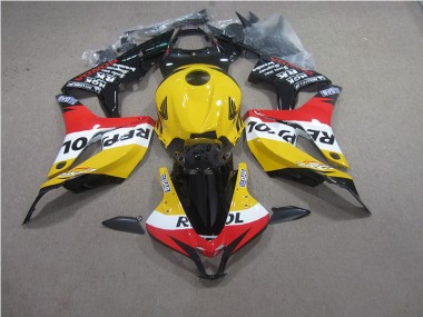 Gelb Repsol 04-05 Honda CBR1000RR Motorrad Verkleidung