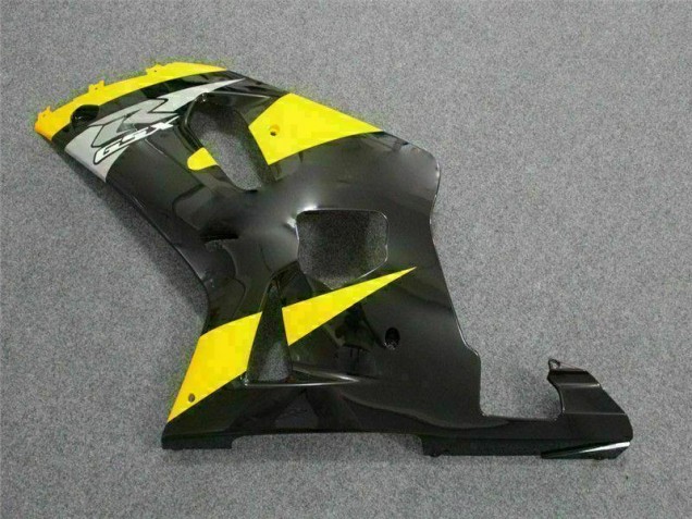 Gelb Schwarz 01-03 Suzuki GSXR 600/750 Motorrad Verkleidung Gelb Schwarz 01-03 Suzuki GSXR 600/750 Motorrad Verkleidung