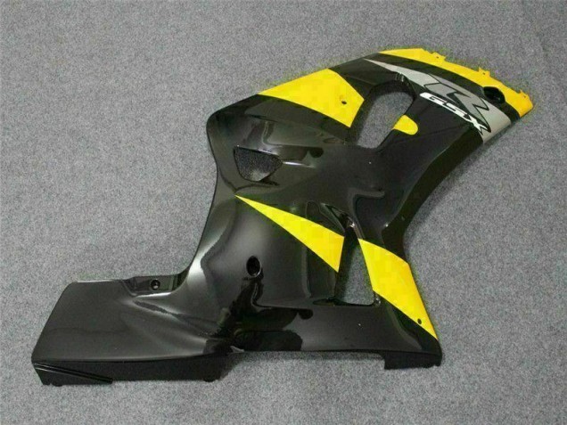 Gelb Schwarz 01-03 Suzuki GSXR 600/750 Motorrad Verkleidung Gelb Schwarz 01-03 Suzuki GSXR 600/750 Motorrad Verkleidung