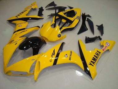 Gelb Schwarz 04-06 Yamaha YZF R1 Motorrad Verkleidung