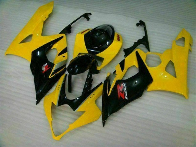 Gelb Schwarz 05-06 Suzuki GSXR 1000 Motorrad Verkleidung Gelb Schwarz 05-06 Suzuki GSXR 1000 Motorrad Verkleidung
