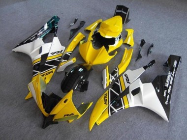 Gelb Schwarz 06-07 Yamaha YZF R6 Motorrad Verkleidungen