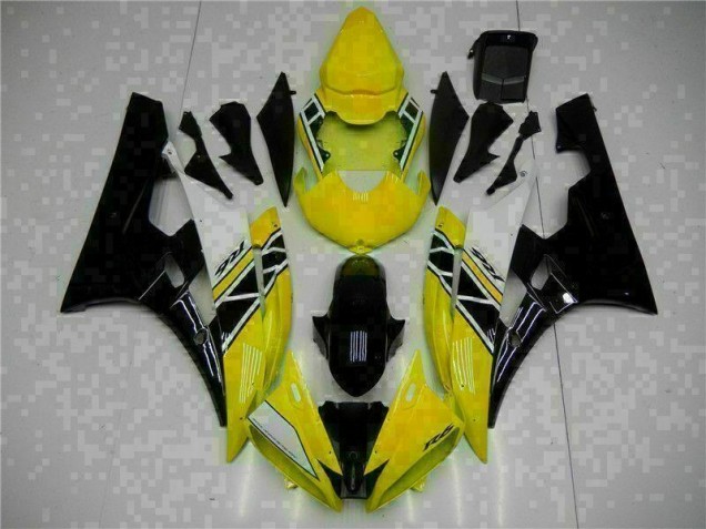 Gelb Schwarz 06-07 Yamaha YZF R6 Motorrad Vollverkleidung Gelb Schwarz 06-07 Yamaha YZF R6 Motorrad Vollverkleidung