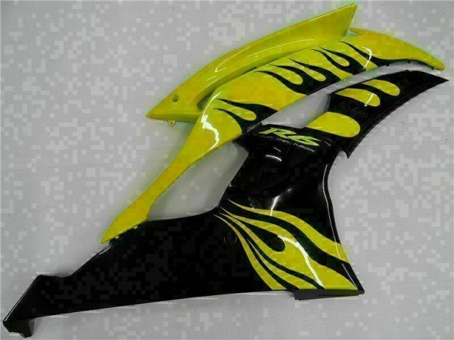 Gelb Schwarz 08-16 Yamaha YZF R6 Motorrad Verkleidung Gelb Schwarz 08-16 Yamaha YZF R6 Motorrad Verkleidung
