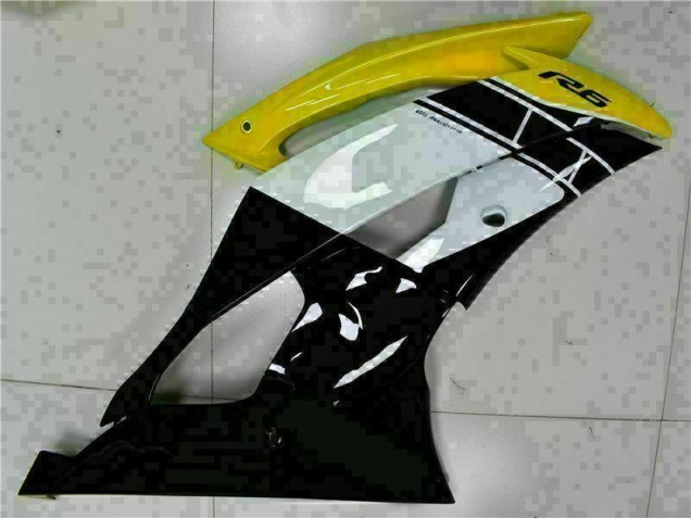 Gelb Schwarz 08-16 Yamaha YZF R6 Motorrad Vollverkleidung Gelb Schwarz 08-16 Yamaha YZF R6 Motorrad Vollverkleidung