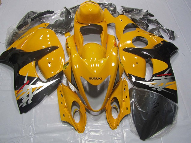 Gelb Schwarz 08-19 Suzuki GSXR 1300 Hayabusa Motorrad Verkleidung Gelb Schwarz 08-19 Suzuki GSXR 1300 Hayabusa Motorrad Verkleidung