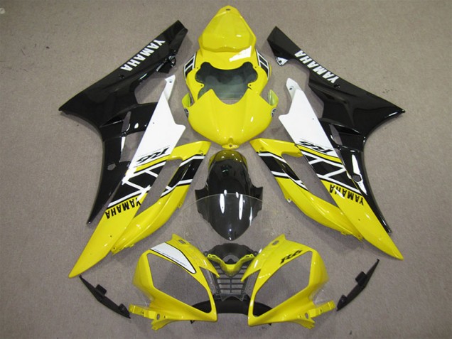 Gelb Schwarz Aufkleber 06-07 Yamaha YZF R6 Motorrad Verkleidung Gelb Schwarz Aufkleber 06-07 Yamaha YZF R6 Motorrad Verkleidung