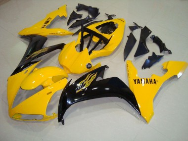 Gelb Schwarz Flamme 04-06 Yamaha YZF R1 Motorrad Verkleidung