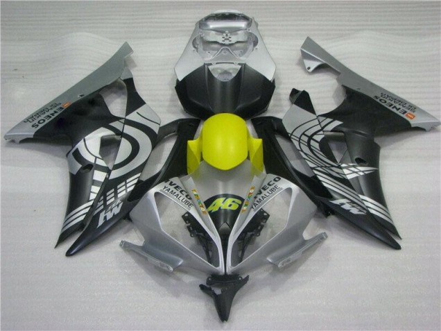 Gelb Schwarz Silber 08-16 Yamaha YZF R6 Motorrad Verkleidung Gelb Schwarz Silber 08-16 Yamaha YZF R6 Motorrad Verkleidung