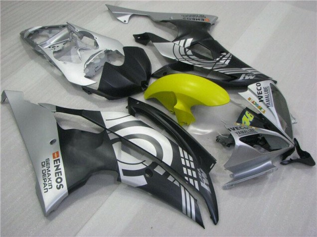 Gelb Schwarz Silber 08-16 Yamaha YZF R6 Motorrad Verkleidung Gelb Schwarz Silber 08-16 Yamaha YZF R6 Motorrad Verkleidung