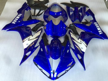 Glänzend Blau Weiß 04-06 Yamaha YZF R1 Motorrad Verkleidung