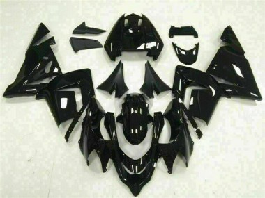 Glänzend Schwarz 03-05 Kawasaki ZX10R Motorrad Verkleidung
