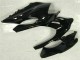 Glänzend Schwarz 03-05 Kawasaki ZX10R Motorrad Verkleidung Glänzend Schwarz 03-05 Kawasaki ZX10R Motorrad Verkleidung