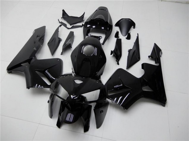 Glänzend Schwarz 05-06 Honda CBR600RR Motorrad Verkleidung Glänzend Schwarz 05-06 Honda CBR600RR Motorrad Verkleidung