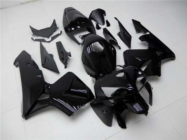 Glänzend Schwarz 05-06 Honda CBR600RR Motorrad Verkleidung Glänzend Schwarz 05-06 Honda CBR600RR Motorrad Verkleidung