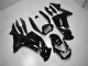 Glänzend Schwarz 06-08 Kawasaki EX650 Motorrad Verkleidung Glänzend Schwarz 06-08 Kawasaki EX650 Motorrad Verkleidung
