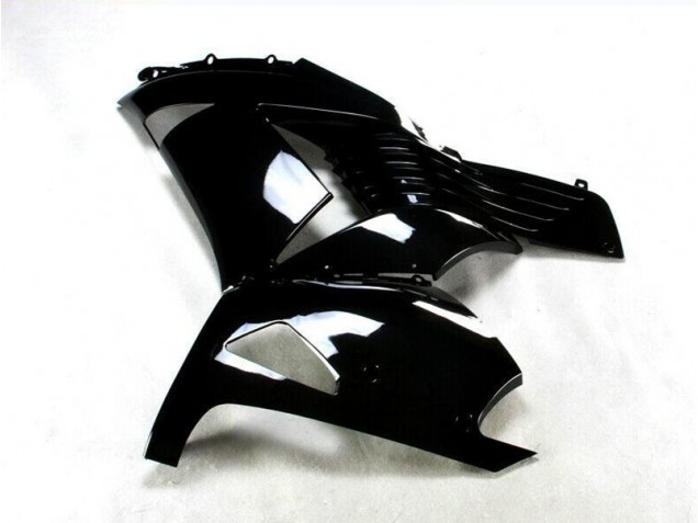 Glänzend Schwarz 06-11 Kawasaki ZX14R ZZR1400 Motorrad Verkleidung