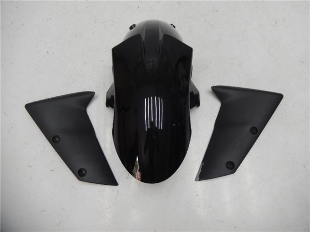 Glänzend Schwarz 07-08 Kawasaki ZX6R Motorrad Verkleidungen Glänzend Schwarz 07-08 Kawasaki ZX6R Motorrad Verkleidungen