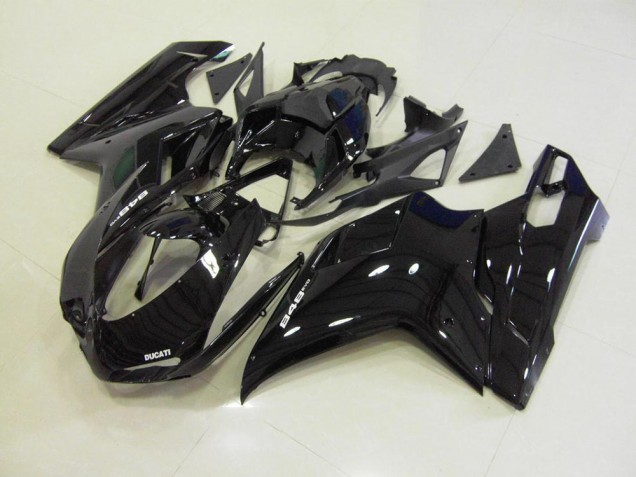 Glänzend Schwarz 07-14 Ducati 848 1098 1198 Motorrad Verkleidung Glänzend Schwarz 07-14 Ducati 848 1098 1198 Motorrad Verkleidung