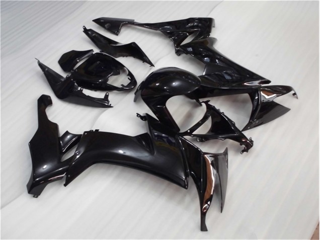 Glänzend Schwarz 08-10 Kawasaki ZX10R Motorrad Verkleidungen Glänzend Schwarz 08-10 Kawasaki ZX10R Motorrad Verkleidungen