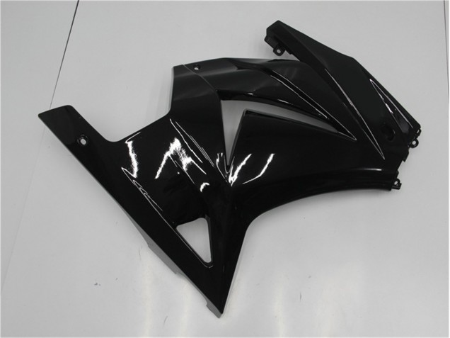 Glänzend Schwarz 08-12 Kawasaki EX250 Motorrad Verkleidung Glänzend Schwarz 08-12 Kawasaki EX250 Motorrad Verkleidung