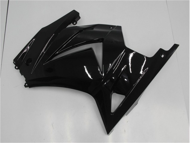 Glänzend Schwarz 08-12 Kawasaki EX250 Motorrad Verkleidung Glänzend Schwarz 08-12 Kawasaki EX250 Motorrad Verkleidung