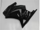 Glänzend Schwarz 08-12 Kawasaki EX250 Motorrad Verkleidung Glänzend Schwarz 08-12 Kawasaki EX250 Motorrad Verkleidung