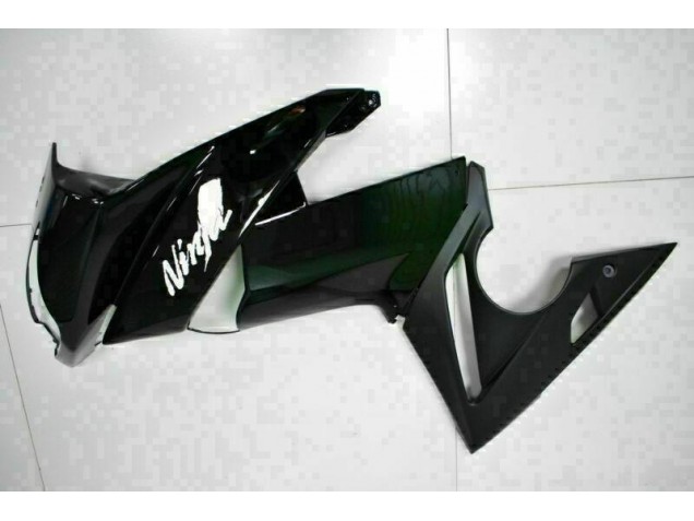 Glänzend Schwarz 09-11 Kawasaki EX650 Motorrad Verkleidung Glänzend Schwarz 09-11 Kawasaki EX650 Motorrad Verkleidung