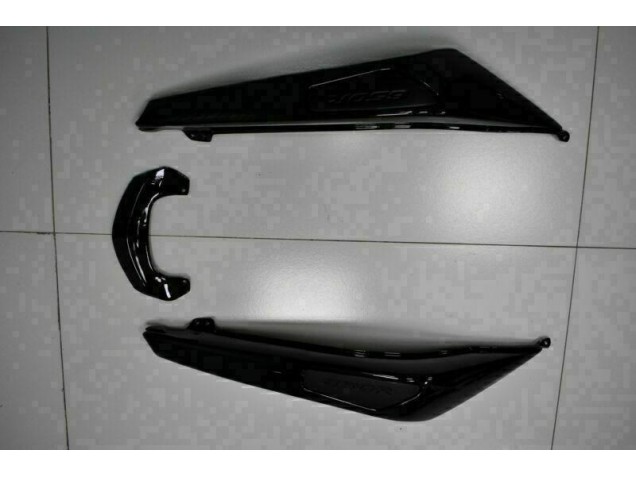 Glänzend Schwarz 09-11 Kawasaki EX650 Motorrad Verkleidung Glänzend Schwarz 09-11 Kawasaki EX650 Motorrad Verkleidung