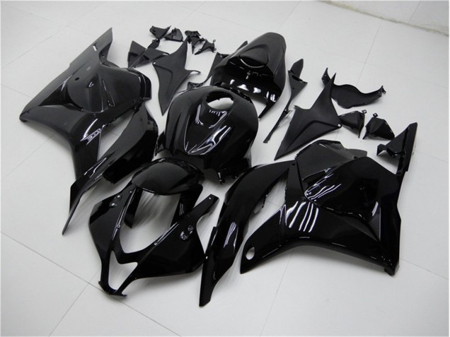 Glänzend Schwarz 09-12 Honda CBR600RR Motorrad Verkleidung