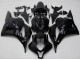 Glänzend Schwarz 09-12 Honda CBR600RR Motorrad Verkleidung