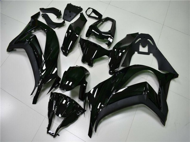 Glänzend Schwarz 11-15 Kawasaki ZX10R Motorrad Verkleidung Glänzend Schwarz 11-15 Kawasaki ZX10R Motorrad Verkleidung
