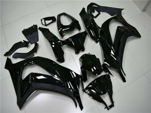 Glänzend Schwarz 11-15 Kawasaki ZX10R Motorrad Verkleidung Glänzend Schwarz 11-15 Kawasaki ZX10R Motorrad Verkleidung