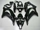Glänzend Schwarz 11-15 Kawasaki ZX10R Motorrad Verkleidung Glänzend Schwarz 11-15 Kawasaki ZX10R Motorrad Verkleidung