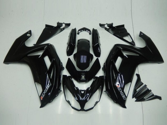 Glänzend Schwarz 12-16 Kawasaki EX650 Motorrad Verkleidung Glänzend Schwarz 12-16 Kawasaki EX650 Motorrad Verkleidung