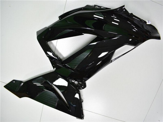 Glänzend Schwarz 13-18 Kawasaki ZX6R Motorrad Verkleidung Glänzend Schwarz 13-18 Kawasaki ZX6R Motorrad Verkleidung