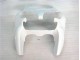 Glänzend Weiß 00-02 Kawasaki ZX6R Motorrad Verkleidung Glänzend Weiß 00-02 Kawasaki ZX6R Motorrad Verkleidung