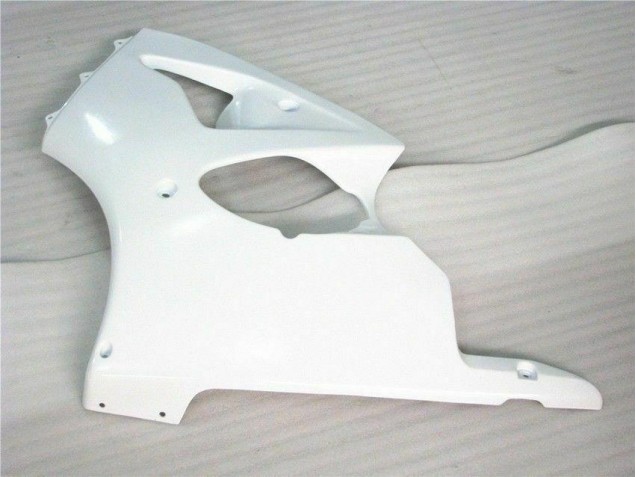 Glänzend Weiß 00-02 Kawasaki ZX6R Motorrad Verkleidung Glänzend Weiß 00-02 Kawasaki ZX6R Motorrad Verkleidung