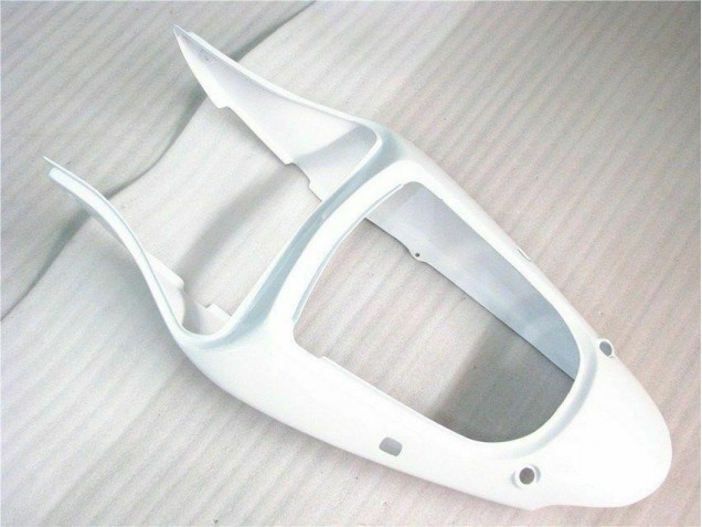 Glänzend Weiß 00-02 Kawasaki ZX6R Motorrad Verkleidung Glänzend Weiß 00-02 Kawasaki ZX6R Motorrad Verkleidung