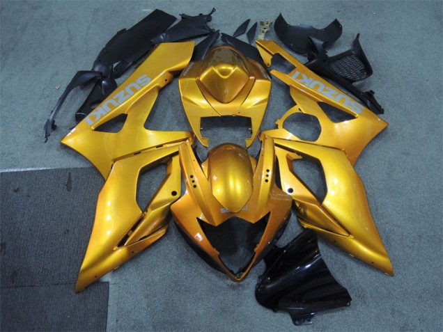 Gold 05-06 Suzuki GSXR 1000 Motorrad Verkleidung Gold 05-06 Suzuki GSXR 1000 Motorrad Verkleidung