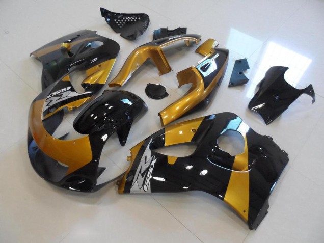 Gold 96-00 Suzuki GSXR 600 Motorrad Verkleidung Gold 96-00 Suzuki GSXR 600 Motorrad Verkleidung