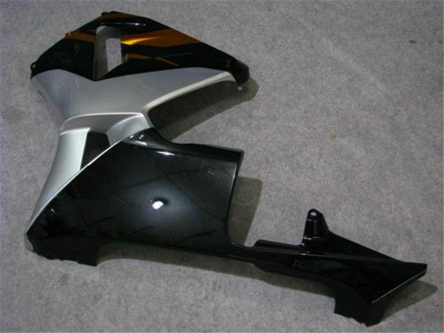 Gold Silber Schwarz 03-04 Honda CBR600RR Motorrad Verkleidung Gold Silber Schwarz 03-04 Honda CBR600RR Motorrad Verkleidung