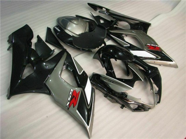 Grau Schwarz 05-06 Suzuki GSXR 1000 Motorrad Verkleidung Grau Schwarz 05-06 Suzuki GSXR 1000 Motorrad Verkleidung