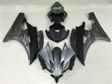 Grau Schwarz 06-07 Yamaha YZF R6 Motorrad Verkleidungen
